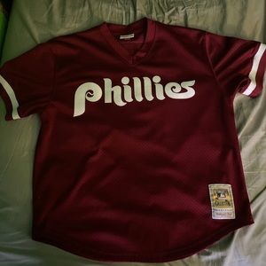 Lenny Dykstra Phillies Jersey XL